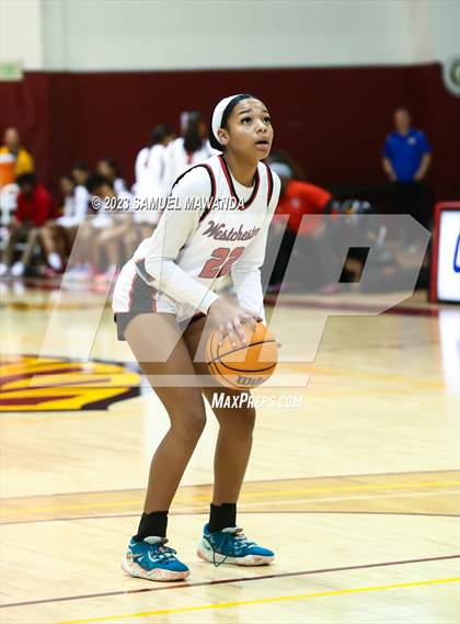 Thumbnail 3 in Westchester vs Crenshaw (CIF LACS Open Division Semifinal) photogallery.