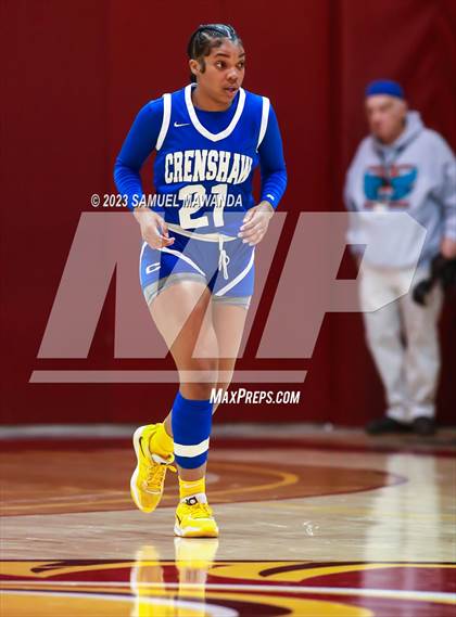 Thumbnail 3 in Westchester vs Crenshaw (CIF LACS Open Division Semifinal) photogallery.