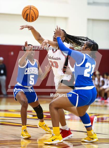Thumbnail 1 in Westchester vs Crenshaw (CIF LACS Open Division Semifinal) photogallery.