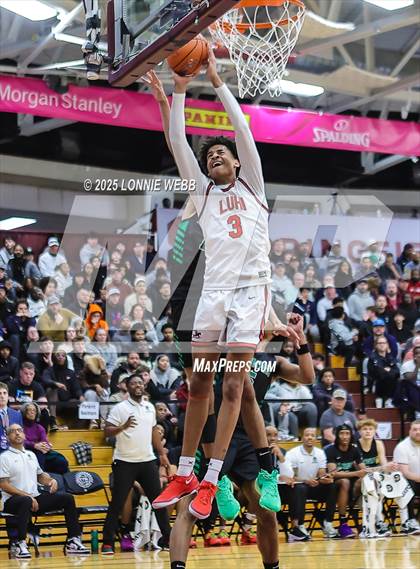 Thumbnail 3 in Long Island Lutheran vs. AZ Compass Prep (Army National Guard Hoophall Classic) photogallery.