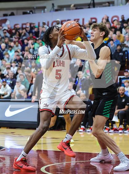 Thumbnail 1 in Long Island Lutheran vs. AZ Compass Prep (Army National Guard Hoophall Classic) photogallery.