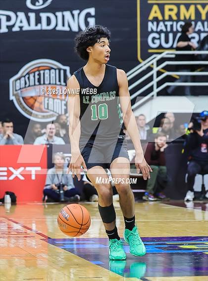 Thumbnail 1 in Long Island Lutheran vs. AZ Compass Prep (Army National Guard Hoophall Classic) photogallery.