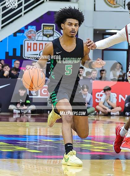 Thumbnail 3 in Long Island Lutheran vs. AZ Compass Prep (Army National Guard Hoophall Classic) photogallery.