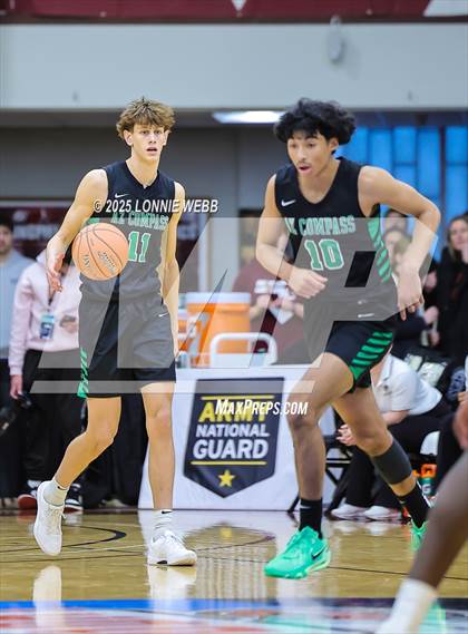 Thumbnail 3 in Long Island Lutheran vs. AZ Compass Prep (Army National Guard Hoophall Classic) photogallery.