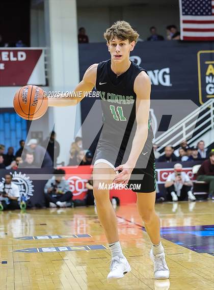 Thumbnail 2 in Long Island Lutheran vs. AZ Compass Prep (Army National Guard Hoophall Classic) photogallery.