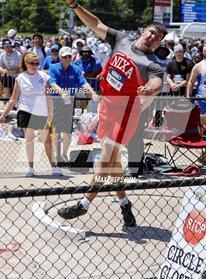 Thumbnail 3 in Class 5 Shot Put (MSHSAA State Championship) photogallery.
