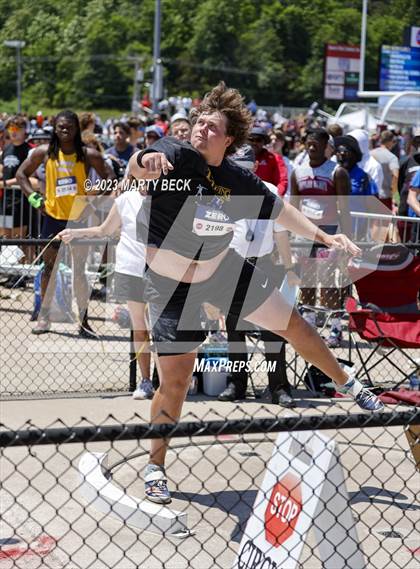 Thumbnail 1 in Class 5 Shot Put (MSHSAA State Championship) photogallery.