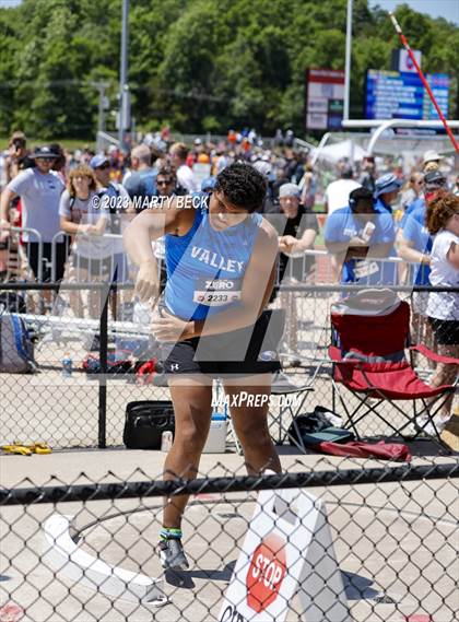 Thumbnail 3 in Class 5 Shot Put (MSHSAA State Championship) photogallery.