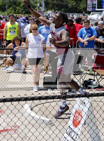 Thumbnail 1 in Class 5 Shot Put (MSHSAA State Championship) photogallery.