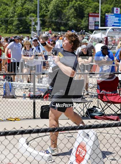 Thumbnail 2 in Class 5 Shot Put (MSHSAA State Championship) photogallery.