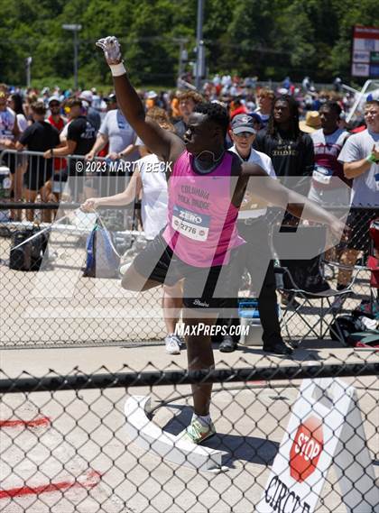 Thumbnail 2 in Class 5 Shot Put (MSHSAA State Championship) photogallery.