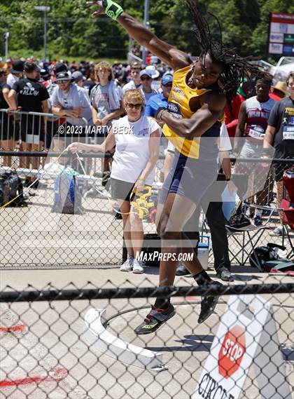 Thumbnail 3 in Class 5 Shot Put (MSHSAA State Championship) photogallery.