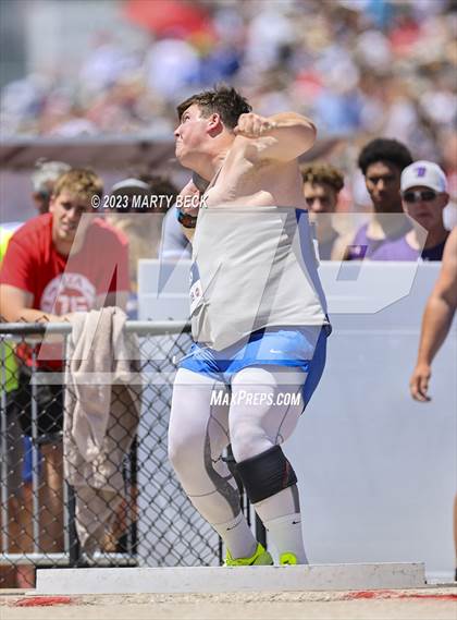 Thumbnail 3 in Class 5 Shot Put (MSHSAA State Championship) photogallery.