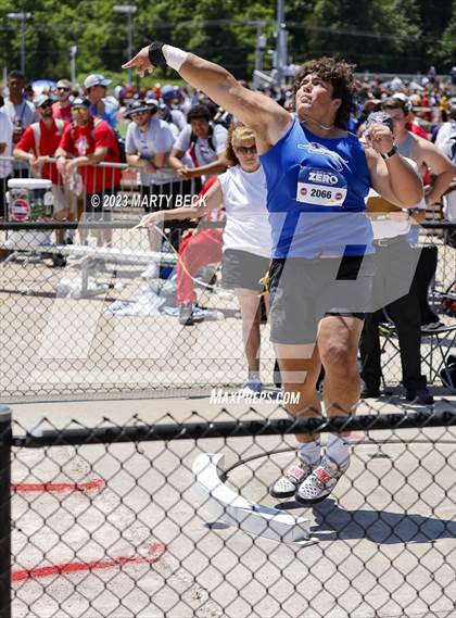 Thumbnail 1 in Class 5 Shot Put (MSHSAA State Championship) photogallery.