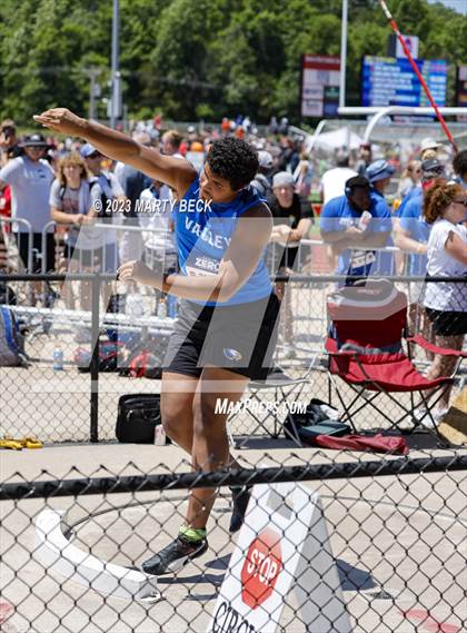 Thumbnail 1 in Class 5 Shot Put (MSHSAA State Championship) photogallery.