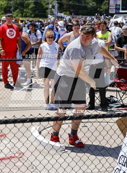 Thumbnail 2 in Class 5 Shot Put (MSHSAA State Championship) photogallery.