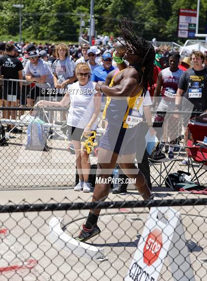 Thumbnail 1 in Class 5 Shot Put (MSHSAA State Championship) photogallery.