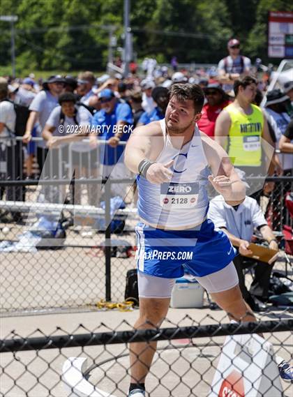 Thumbnail 2 in Class 5 Shot Put (MSHSAA State Championship) photogallery.