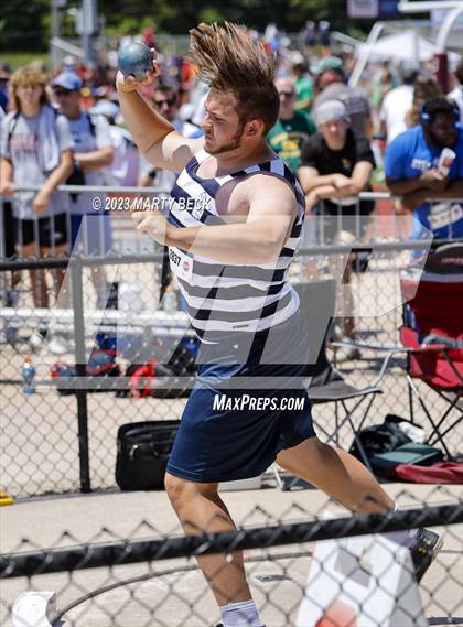 Thumbnail 1 in Class 5 Shot Put (MSHSAA State Championship) photogallery.