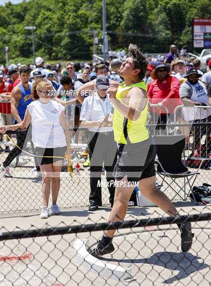 Thumbnail 2 in Class 5 Shot Put (MSHSAA State Championship) photogallery.