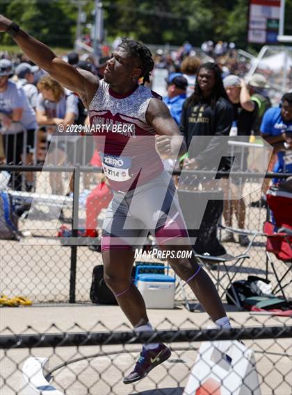 Thumbnail 3 in Class 5 Shot Put (MSHSAA State Championship) photogallery.