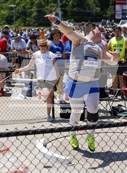 Thumbnail 3 in Class 5 Shot Put (MSHSAA State Championship) photogallery.
