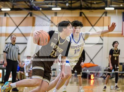 Thumbnail 2 in Hopedale vs Westport (MIAA Division 5 Semifinal) photogallery.