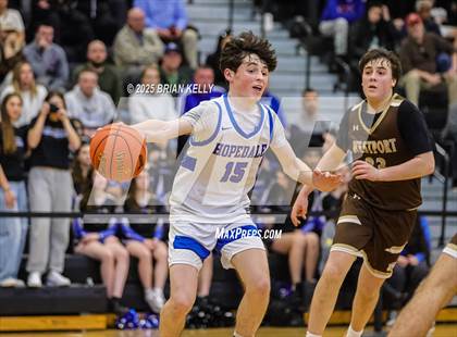 Thumbnail 3 in Hopedale vs Westport (MIAA Division 5 Semifinal) photogallery.