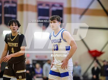 Thumbnail 2 in Hopedale vs Westport (MIAA Division 5 Semifinal) photogallery.