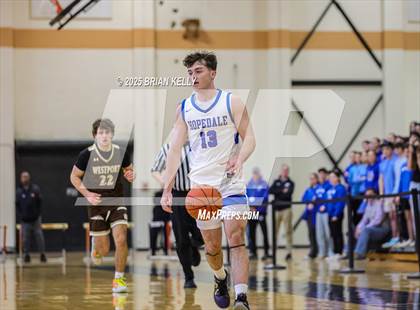 Thumbnail 3 in Hopedale vs Westport (MIAA Division 5 Semifinal) photogallery.