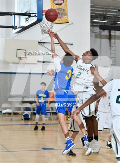 Thumbnail 2 in Bishop Amat vs Ontario Christian (Baldwin Park Tournament) photogallery.