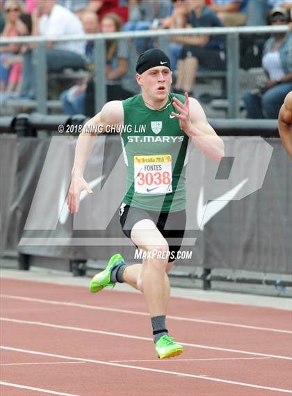 Thumbnail 1 in 51st Annual Arcadia Invitational (Boys 100 Meter Dash) photogallery.