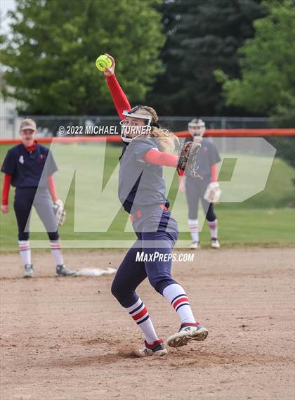 Thumbnail 2 in Hillcrest vs Pocatello (IHSAA 4A State Tournament) photogallery.