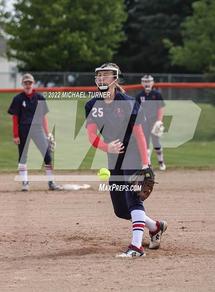 Thumbnail 3 in Hillcrest vs Pocatello (IHSAA 4A State Tournament) photogallery.