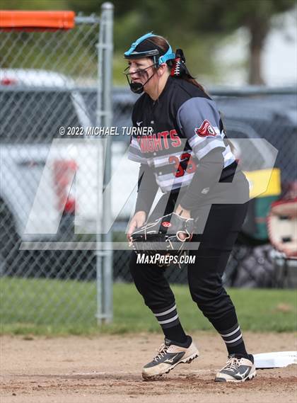 Thumbnail 1 in Hillcrest vs Pocatello (IHSAA 4A State Tournament) photogallery.