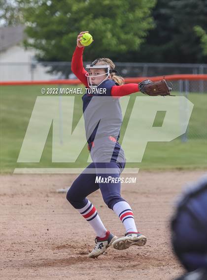 Thumbnail 3 in Hillcrest vs Pocatello (IHSAA 4A State Tournament) photogallery.