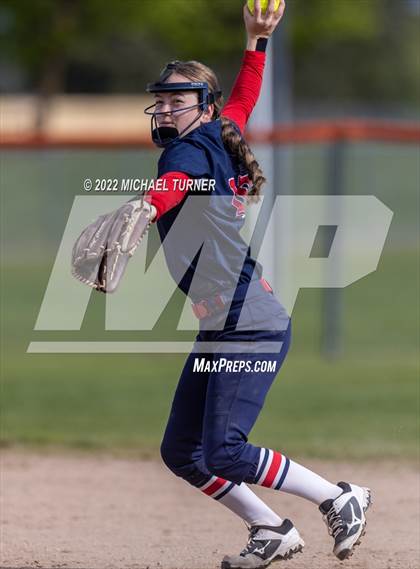Thumbnail 2 in Hillcrest vs Pocatello (IHSAA 4A State Tournament) photogallery.
