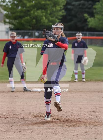 Thumbnail 1 in Hillcrest vs Pocatello (IHSAA 4A State Tournament) photogallery.