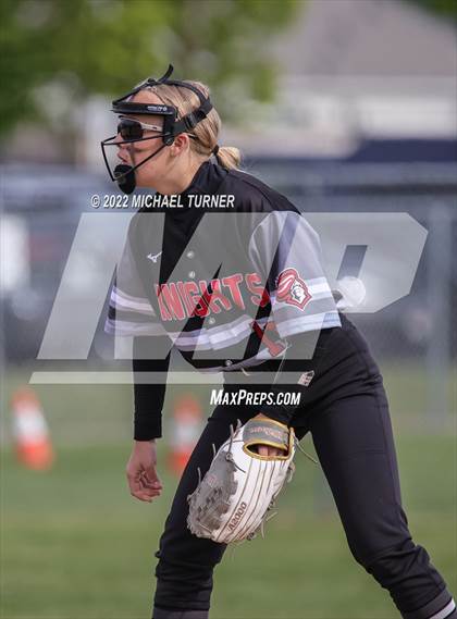 Thumbnail 1 in Hillcrest vs Pocatello (IHSAA 4A State Tournament) photogallery.