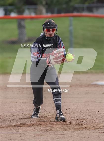 Thumbnail 3 in Hillcrest vs Pocatello (IHSAA 4A State Tournament) photogallery.