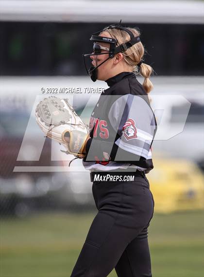 Thumbnail 2 in Hillcrest vs Pocatello (IHSAA 4A State Tournament) photogallery.