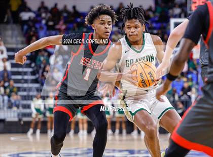 Thumbnail 1 in Milton vs. Grayson (GHSA 7A Semifina) photogallery.