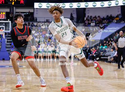 Thumbnail 1 in Milton vs. Grayson (GHSA 7A Semifina) photogallery.