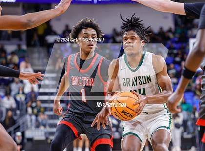 Thumbnail 2 in Milton vs. Grayson (GHSA 7A Semifina) photogallery.