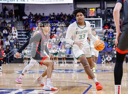 Thumbnail 2 in Milton vs. Grayson (GHSA 7A Semifina) photogallery.