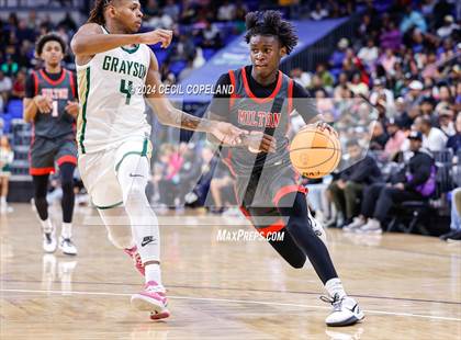 Thumbnail 2 in Milton vs. Grayson (GHSA 7A Semifina) photogallery.