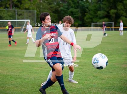 Thumbnail 3 in Terry Sanford vs. Fayetteville Academy (Battle for the Bell) photogallery.