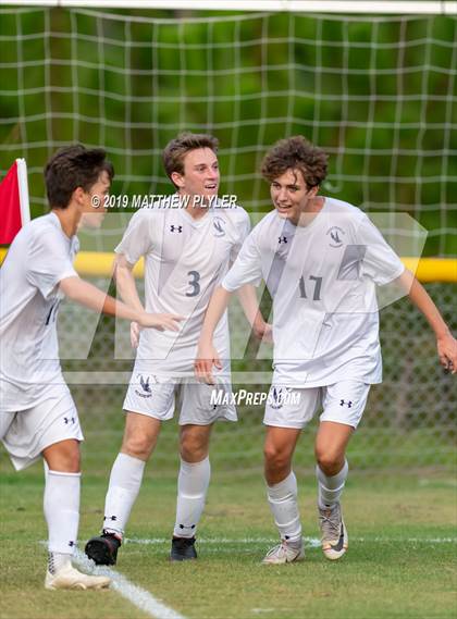 Thumbnail 2 in Terry Sanford vs. Fayetteville Academy (Battle for the Bell) photogallery.