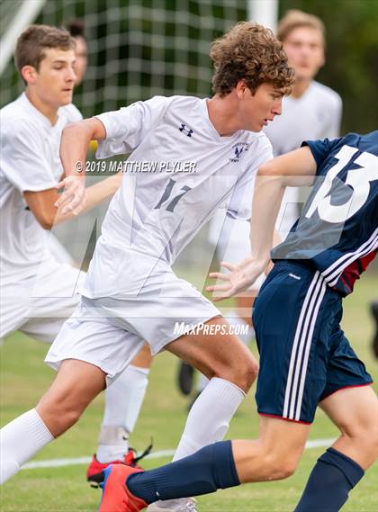 Thumbnail 1 in Terry Sanford vs. Fayetteville Academy (Battle for the Bell) photogallery.