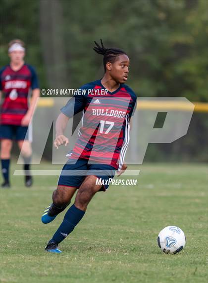 Thumbnail 1 in Terry Sanford vs. Fayetteville Academy (Battle for the Bell) photogallery.